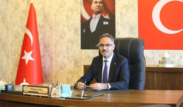 Başkan Mehmet Kuş: Afet bilincini diri tutmak ortak sorumluluğumuzdur