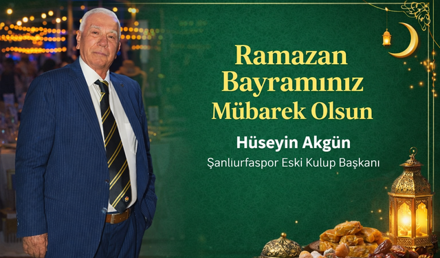 Akgün’den Anlamlı Bayram Mesajı