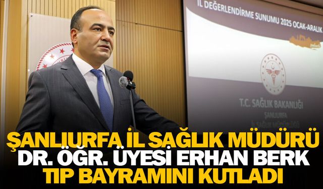 Berk Tıp Bayramını kutladı