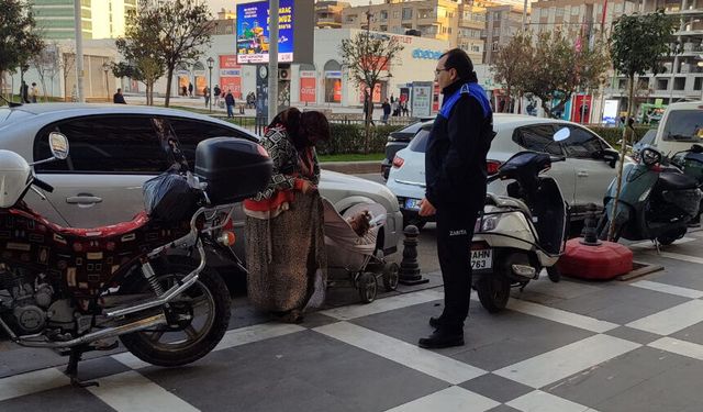 Haliliye Belediyesi’nden Dilenci Operasyonu