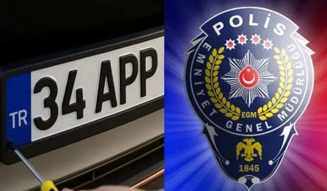 App plakayla ilgili EGM'den önemli açıklama