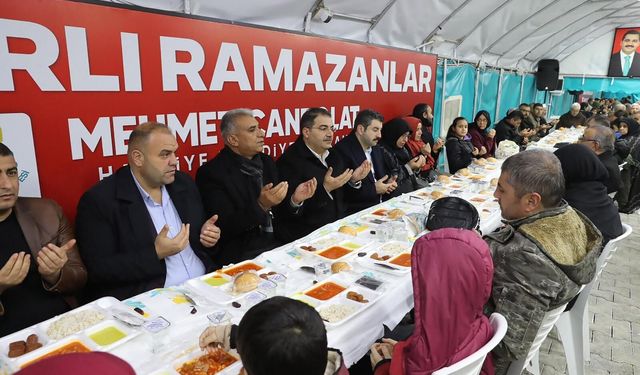 Haliliye'de son iftar yapıldı