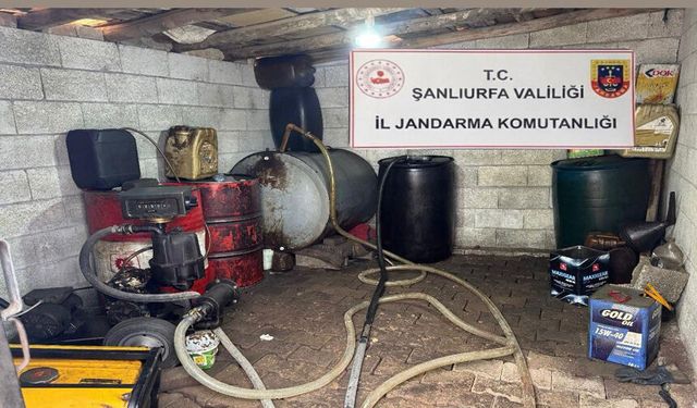 Viranşehir’de Kaçak Akaryakıta Jandarma Darbesi