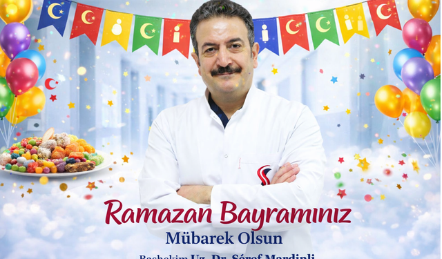 Başhekim Mardinli'den bayram mesajı