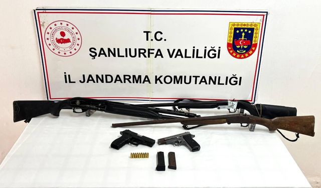 Urfa'da yasa dışı silahlanmaya ağır darbe!