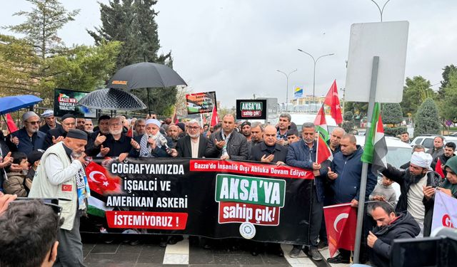 Şanlıurfa’dan Siyonizme ve Emperyalizme sert tepki!