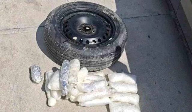 Yedek lastikten çıkanlar şok etti!