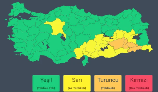 Meteorolojiden Şanlıurfa’ya sarı kodlu uyarı!