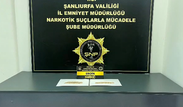 Şanlıurfa'da uyuşturucu operasyonu: Tutuklamalar var