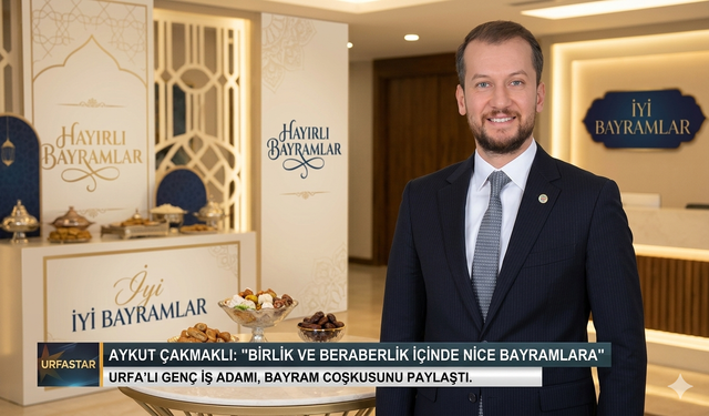 İş adamı Aykut Çakmaklı'dan bayram mesajı