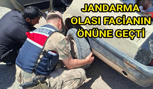 Mağdur olan vatandaş için jandarma kolları sıvadı