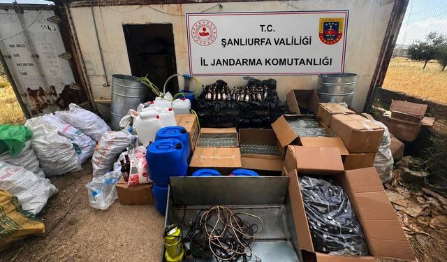 Urfa'da sahte alkol operasyonu