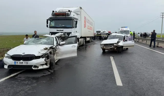 Siverek'te korkunç kaza: 2 ölü, 2 yaralı
