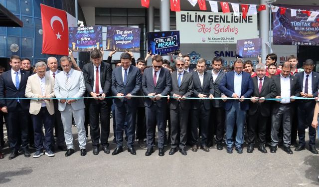 Şanlıurfa’da “Bilim Şenliği” büyük ilgiyle başladı