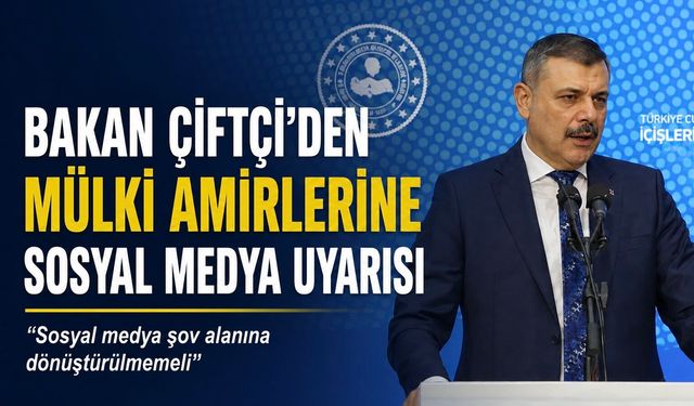Bakan Çiftçi: Devlet Ciddiyeti Korunmalı