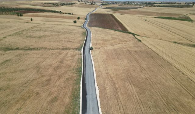 Haliliye kırsalında yollar yenileniyor