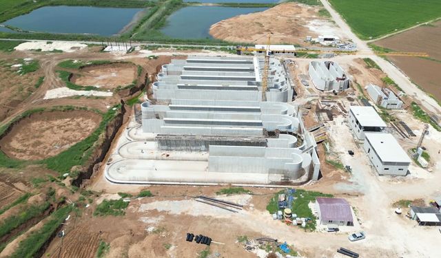 Suruç’taki dev tesiste çalışmalar sürüyor
