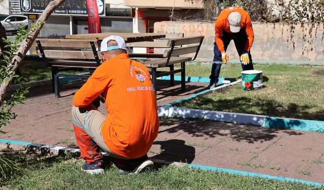 Haliliye’de parklar yenileniyor, yeşil alanlar modernleşiyor