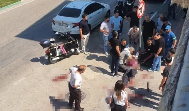 Sokak ortasında park kavgası