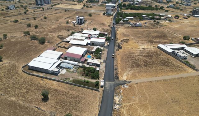 Siverek hayvan pazarı yolu şimdi daha güvenli ve daha konforlu
