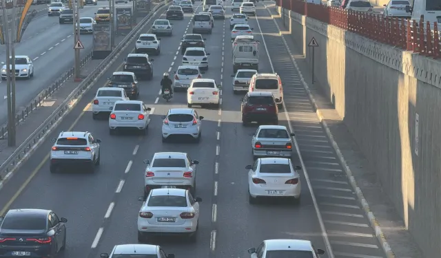 Şanlıurfa'da trafiğe kayıtlı araç sayısı belli oldu