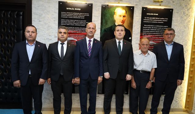 Şehit Gazi Derneği'nden Başsavcı Çalış'a hayırlı olsun ziyareti