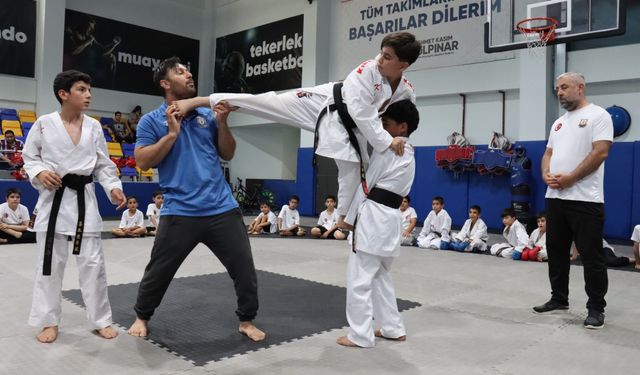 Geleceğin sporcuları Büyükşehir’le yetişiyor