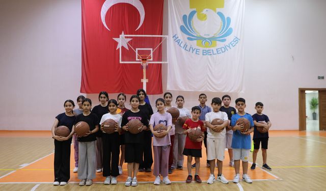 Haliliye Belediyesi geleceğin basketbolcularını yetiştiriyor