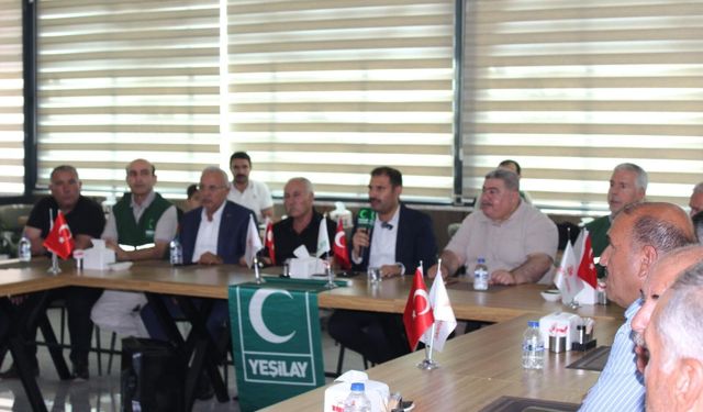 Yeşilay Şanlıurfa Şubesi Muhtarlarla Bir Araya Geldi