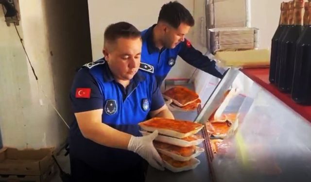 Haliliye’de onlarca kilo bozuk et ele geçirildi