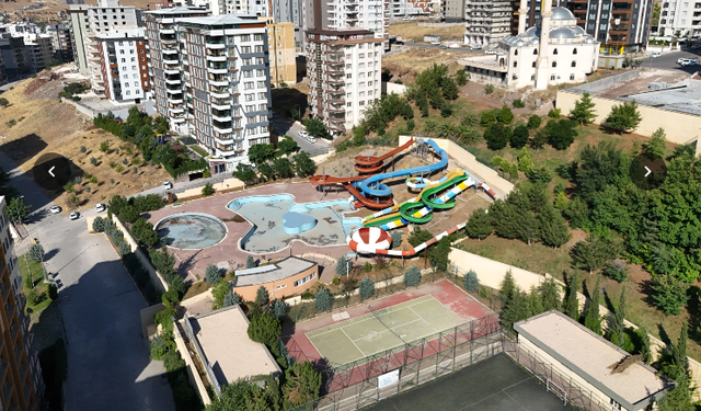 Karaköprü'deki yaşam parkının hali içler acısı!