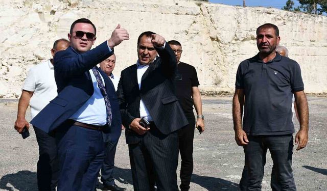 Yeni Adliye binasının inşaatını incelediler