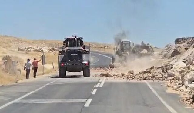 Suruç yolunda bir patlatma daha