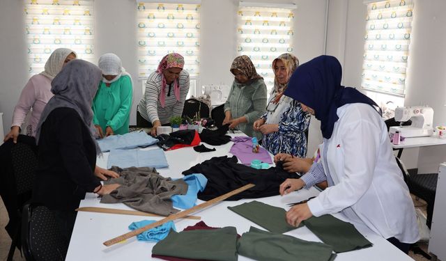 Kısas Kültür Merkezi kadınların üretim ve eğitim yuvası oldu