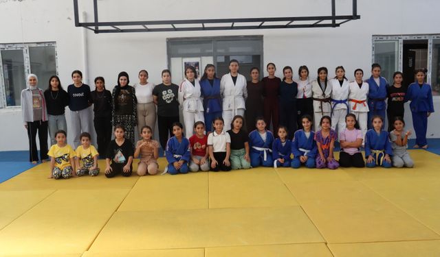 Şanlıurfalı kız çocuklarından judo sporuna yoğun ilgi