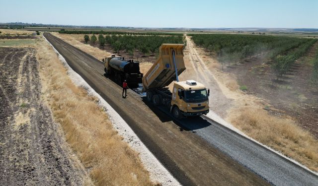 Hilvan’da 5,5 kilometrelik yol yenilendi