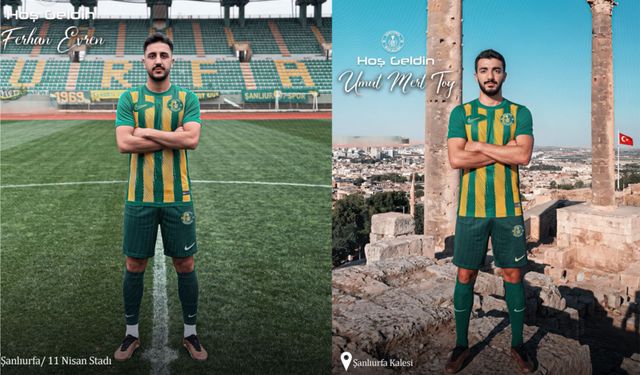 Şanlıurfaspor’dan peş peşe hamleler: İki imza, bir veda