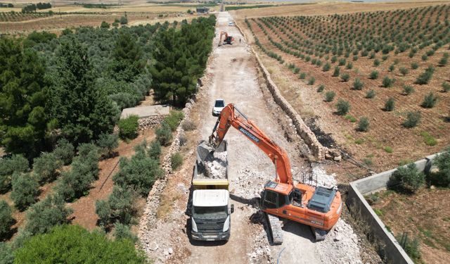 Şanlıurfa kırsalında ulaşımı rahatlatacak dev hamle!