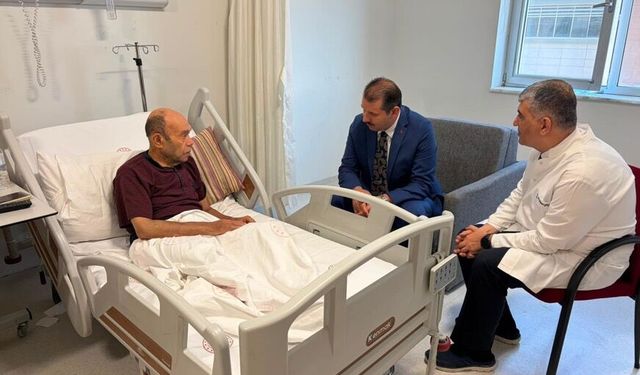 Eski Şanlıurfa Valisine Geçmiş Olsun Ziyareti