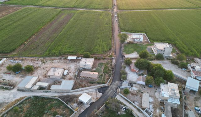 Büyükşehir, Eyyübiye kırsalını sıcak asfaltla buluşturuyor