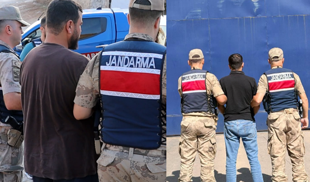 Hırsızlıktan aranan 2 şahıs jandarmadan kaçamadı