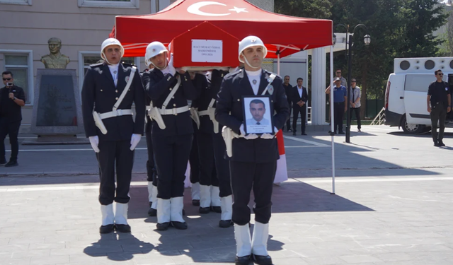 Şanlıurfa Emniyetinde hüzün: Başkomiser Özbal memleketine uğurlandı