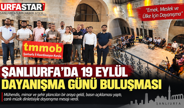 TMMOB Avlu Buluşması Gerçekleşti