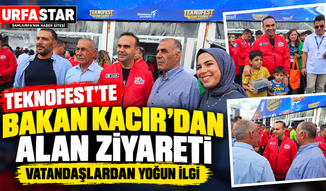 Bakan Kacır Yeniden Şanlıurfa’da