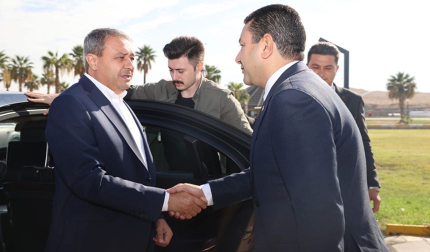 Başkan Özyavuz, Vali Şıldak'ı ağırladı