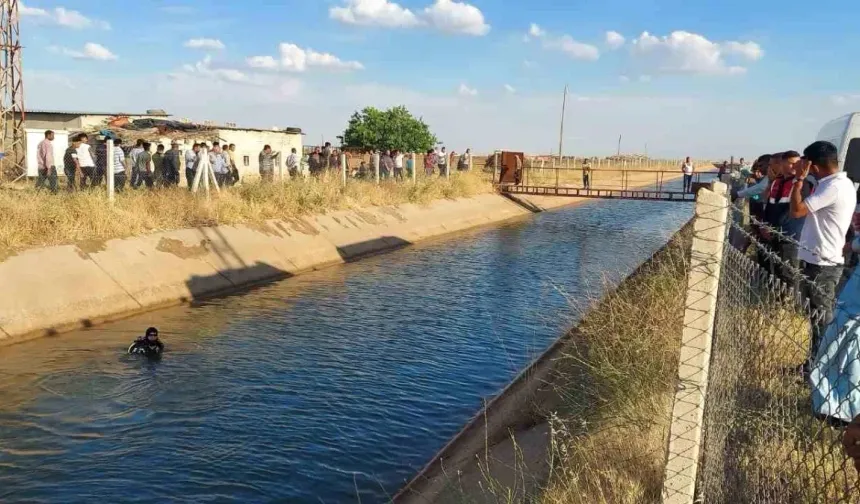 Urfa'da 1 yaşındaki çocuk sulama kanalında hayatını kaybetti