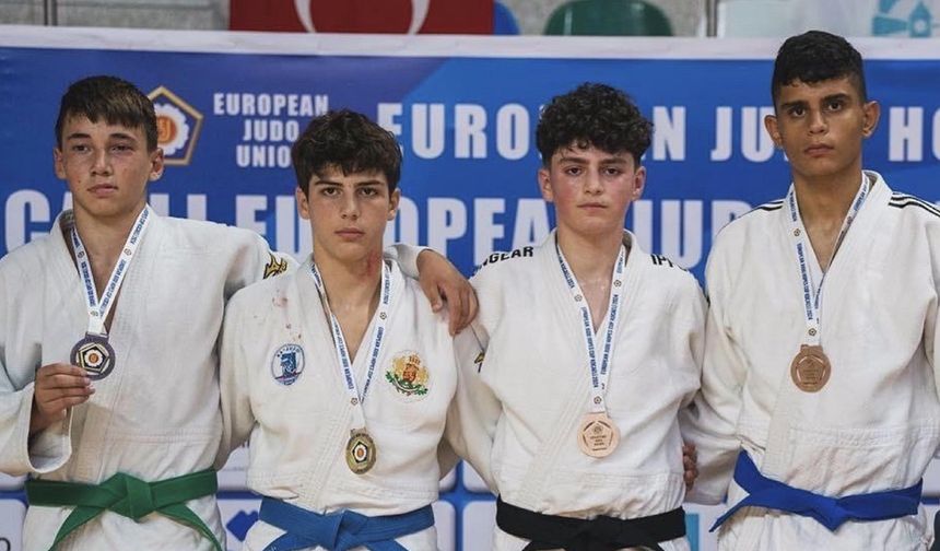 Urfalı sporcular, Avrupa Judo Kupası’nda göz doldurdu!