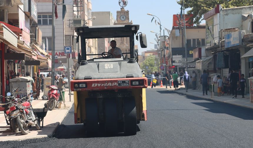 Büyükşehir’in asfalt atağı ile Viranşehir’in çehresi değişti