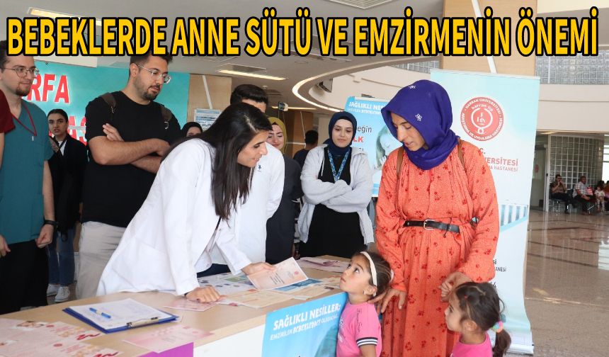 Harran Üniversitesi hastanesinde vatandaşlar bilgilendirildi