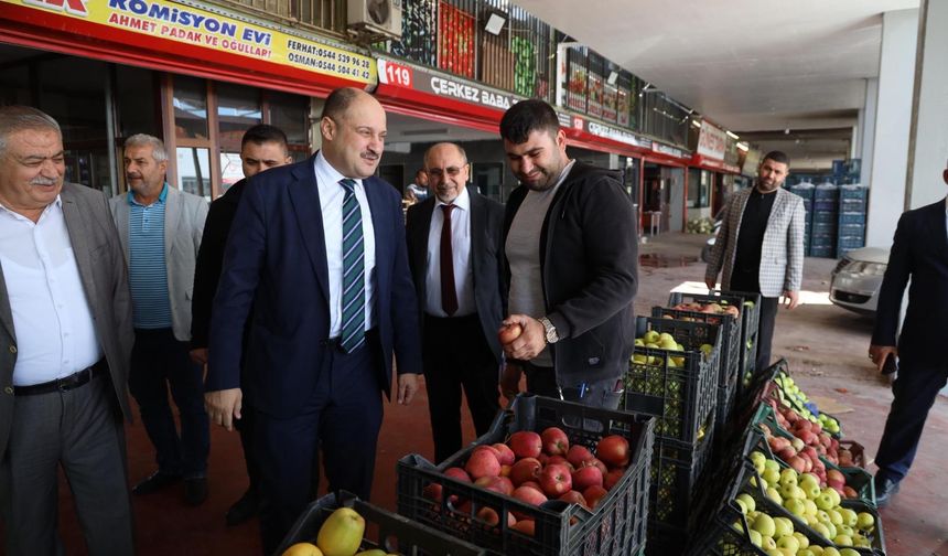 Başkan Gülpınar'dan esnaf ziyareti...